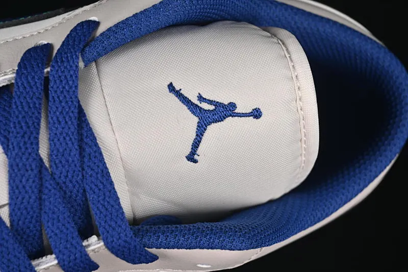 All categories Air Jordan Jordan series basketball shoes Air Jordan 1 Low Air Jordan 1 Low AJ1 Joe 1 blue and green color matching low-top cultural casual sneakers 553558-147